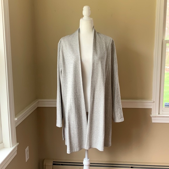Eileen Fisher Jackets & Blazers - Eileen Fisher Organic Cotton Herringbone Jacket XL